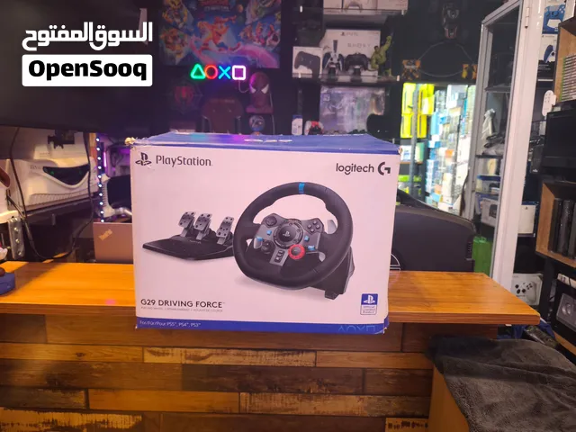 دركسون نوع لوجتك G29 مستعمل 360 درجة الدوران مع الدواسات نظافة فوول يعمل على بلي5/4/3