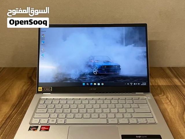 Acer Swift Go 14 – Ryzen 7  16GB RAM  512GB SSD
