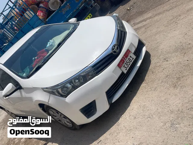 Toyota corrlla2014