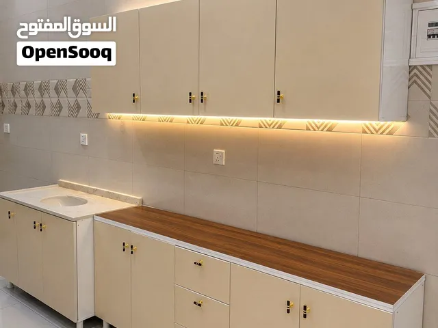 كاونتر مترين مع ملحق مترين مع سنك مرمر متر و 20