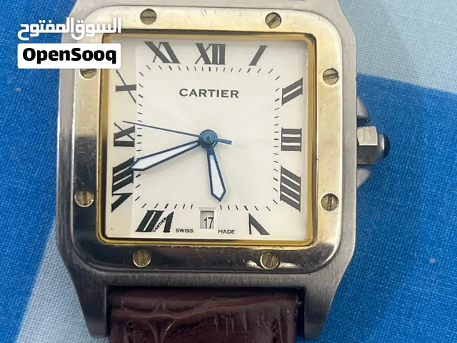 ساعة من ماركة Cartier Santos Galbée