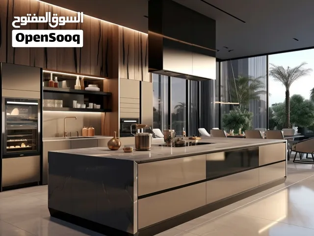 تنفيذ مطابخ مودرن وخزائن حديثة وجميع الديكورات الخشبية