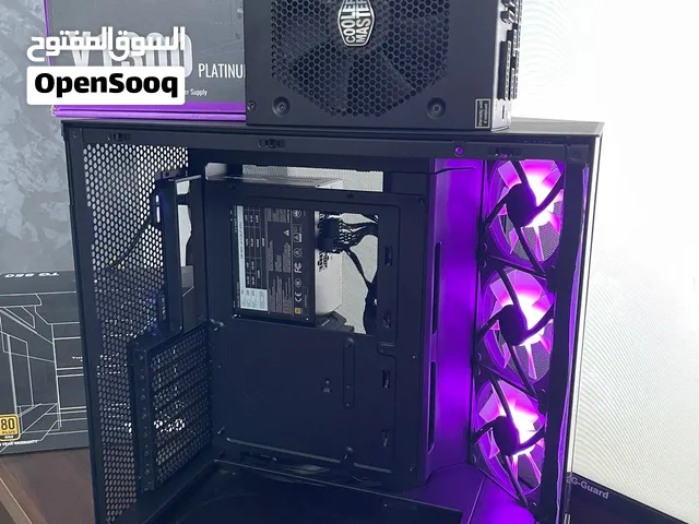 كيس و مزود طاقة للبيع مع بعض  1300 watt power supply with nzxt case
