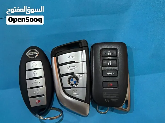 مفاتيح سيارات (لكزس هايبرد، BMW , نيسان ) مستعمل بحالة الجديد