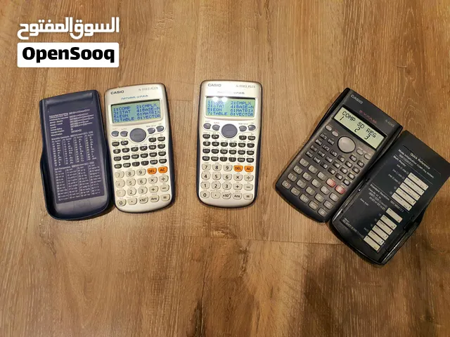 فررصة نادرة عدد3 آلات اصلي حاسبة Casio اصلي بسعر 600 للوحده وبسعر1500