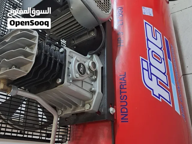 كمبروسر هواء إيطالي FIAC صناعي 300 لتر - 3 حصان بحالة الزيرو