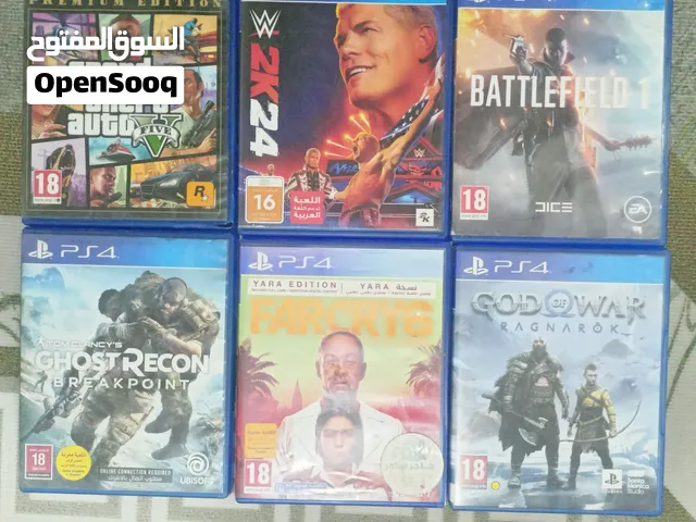 اقارص ps4 مستعمل