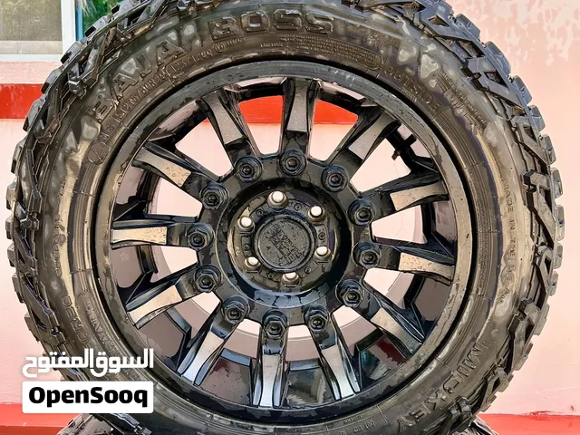 للبيع: طقم رنجات إطارات أوف رود فاخرة بحالة ممتازة!