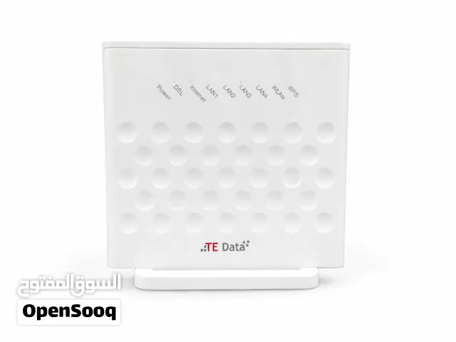 راوتر TE Data ADSL أصلي - شغال ومعاه الشاحن