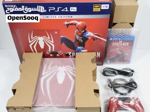 PS4 Marvels Spider Man Limited Edition Pro 1TB Box PlayStation 4