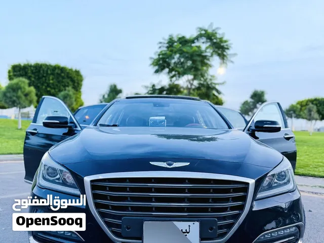 هونداي جينيسس 2015 رباعية محرك 38 اللون اسود ملكي