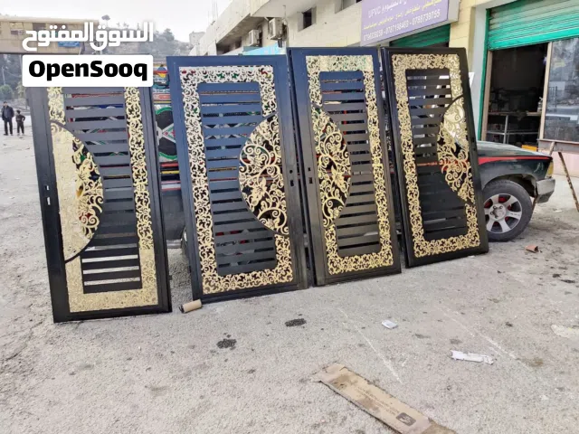 تفصيل حديد ابواب حديد ، حدادة مشغل حدادة ابو سرور ، حمايات دربزينات