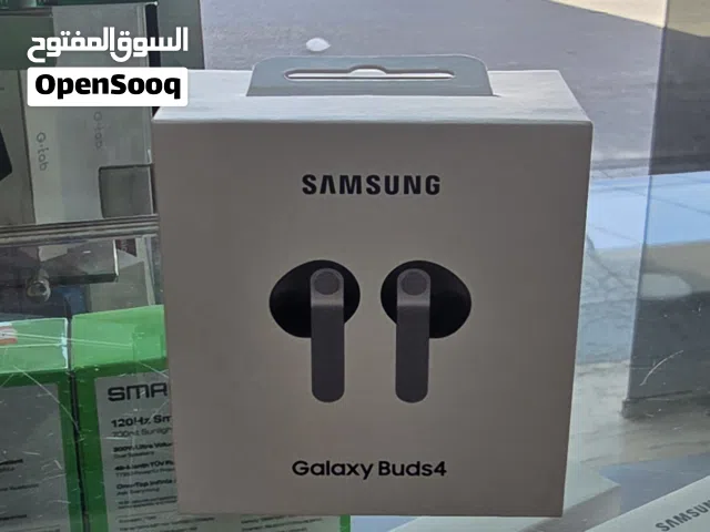 سامسونج جالاكسي بودز 4 samsung buds 4 اسود كفالة الوكيل