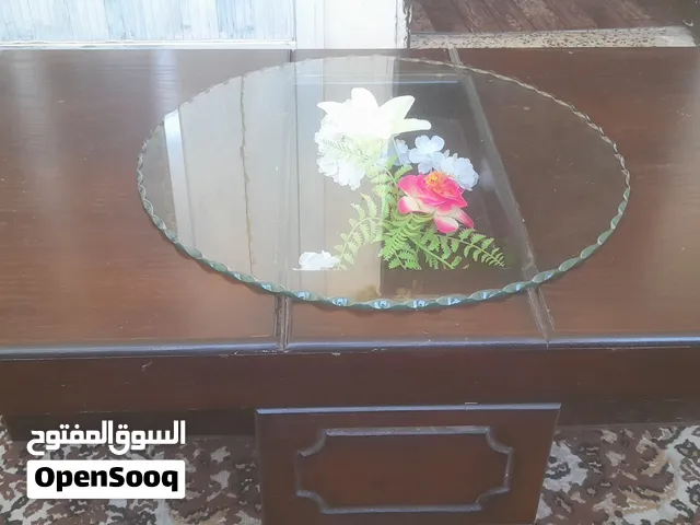 طاولات خشاب طاولة ستالس وقزاز