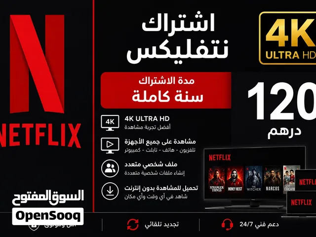 Netflix Accounts and Characters for Sale in Fujairah