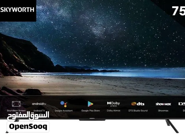 Skyworth 75 4K Smart TV — 75G6B للبيع Skyworth 75G6B – 75 inch 4K UHD Smart TV