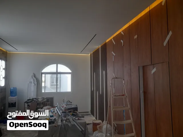 ديكورات منزلية  أعمال الجبسيم بورد وبديل الخشب وبديل الشيبورد وبديل الرخام والأصباغ ومكتبات