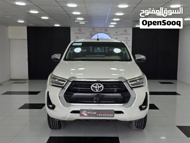 TOYOTA HILUX SR5 2021   فرصة مميزة لامتلاك بيك أب قوي يجمع بين الاعتمادية، القوة، والعملي