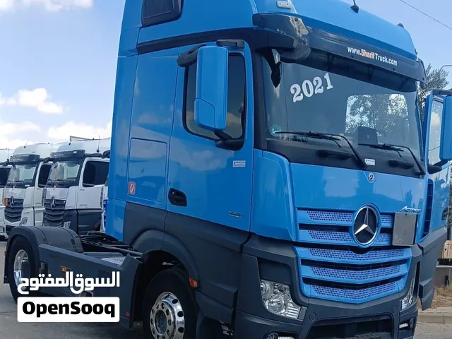 راس تريلا مرسيدس اكتروس MP5 قياس 1851 موديل 2021 حرة المانية