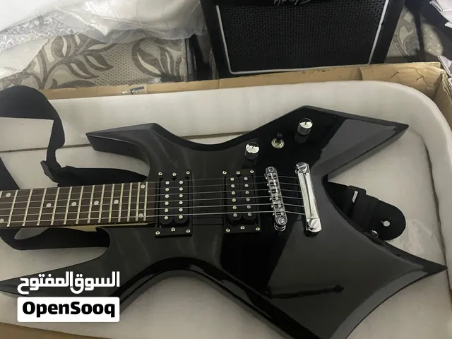 جيتار كهربائي Harley Benton WL-20BK جديد لم يُستخدم + أمب HB-10G – عمّان