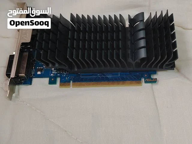 كرت شاشة Asus GeForce GT 730 2GB GDDR5 بحالة ممتازة (نسخة صامتة)