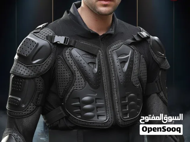 درع حماية لاصحاب الدراجات النارية وسترة وقاية من الحوادث المرورية كامل مواصفات وقياس XL اوربي اصلي