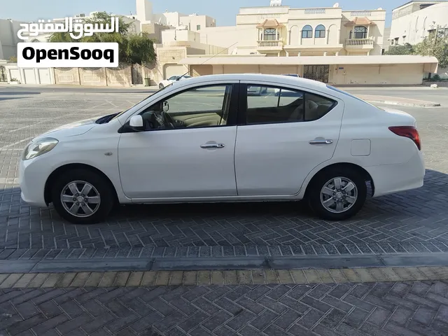 Nissan Sunny, White color, 2014 model