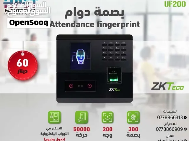 بصمة دوام ساعة دوام بصمة zkteco  بصمة وجه - بصمة دوام -ساعة دوام