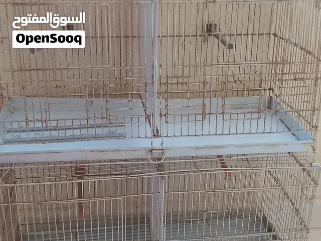 Cages, breeding pots, and boxes are available in different sizes