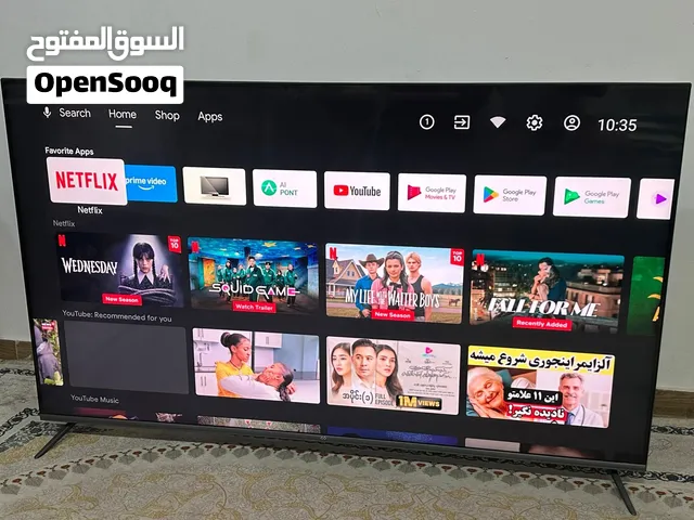 65 inch class pro Android smart tv 4k UHD