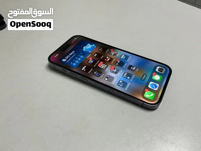 iPhone 14 Pro  256GB  Purple  Sparingly Used  NO DAMAGE  NO REPAIR (with BACK COVER)