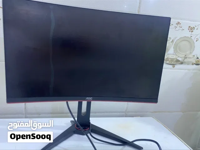 شاشة Aoc للبيع قياس 24 التردد 144 Hz شاشة مخصصة لل Gaming وشاشة ممتازه وواضحة