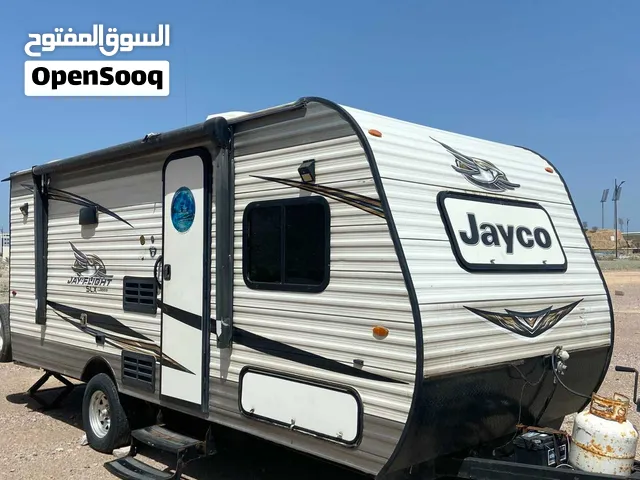 كرفان جايكو امريكي 23 قدم مع توسعه للكرفان نظافه قويه