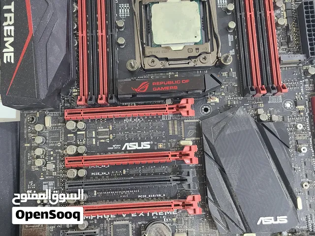 i7 5930k + Asus rampage extreme V with AIO cooler