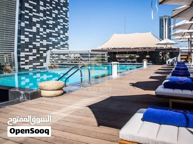 في أجمل مناطق أبراج العبدلي شقة طابق أول مفروشة 68م بتشطيبات راقية / ref 10002