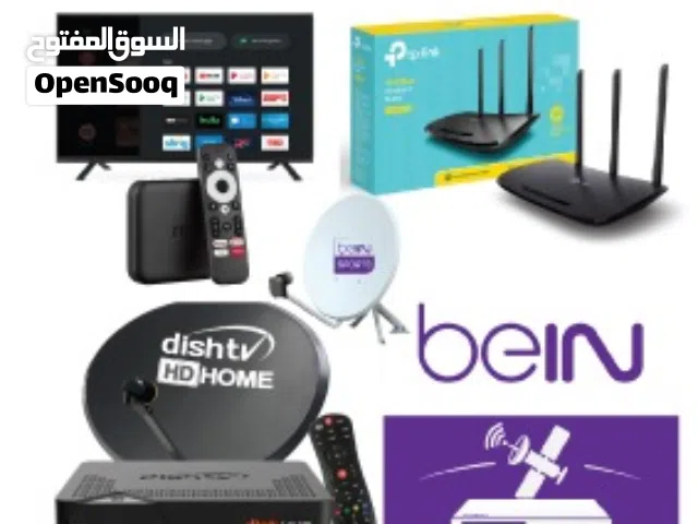 Dish TV Receiver And Android Box Sales and Fixing homes and Wi-Fi routers Sales and Fixing