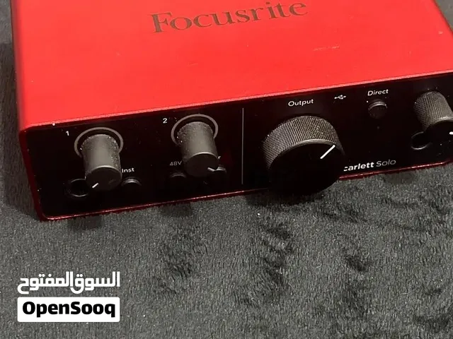 Focusrite Scarlett solo كارت صوت