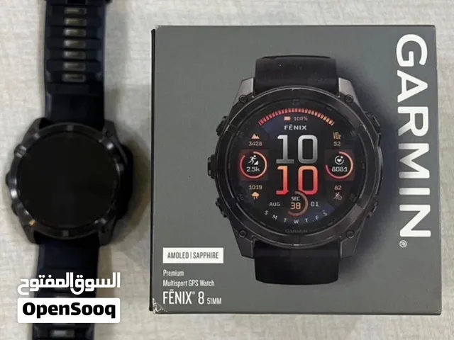 للبيع ساعه جارمن AMOLED  SAPPHIRE FENIX* 8 51M
