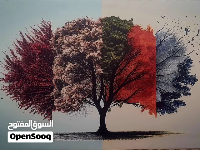لوحة جدارية كبيرة (140×90)