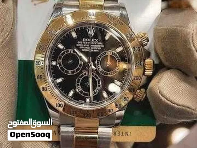 Rolex Daytona Steel & Gold Black Dial 2016 40mm رولكس دايتونا ستيل وذهب بمينا سوداء
