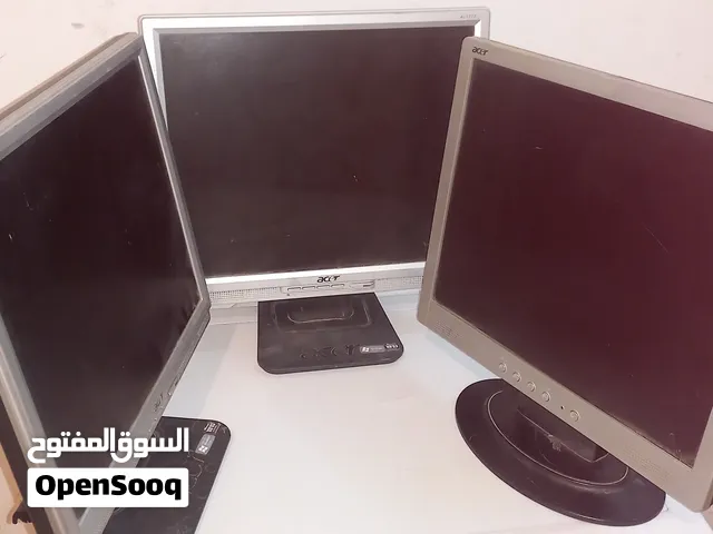 3 شاشات ايسر مستعملة للبيع