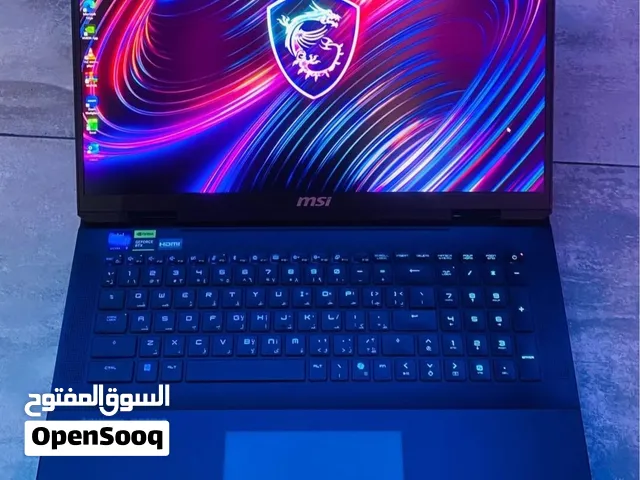 Brand new MSI TITAN 18” RTX 5090, 64 RAM, 6 TB NVME, under warranty