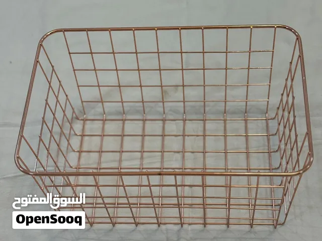 Rose gold basket