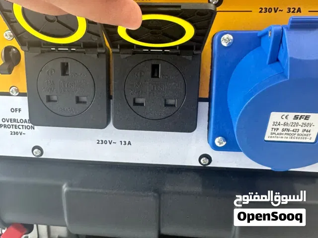 جنريتر مولد كهربائي ماطور من شركة DENZEL اصلي قوة 8 الاف واط