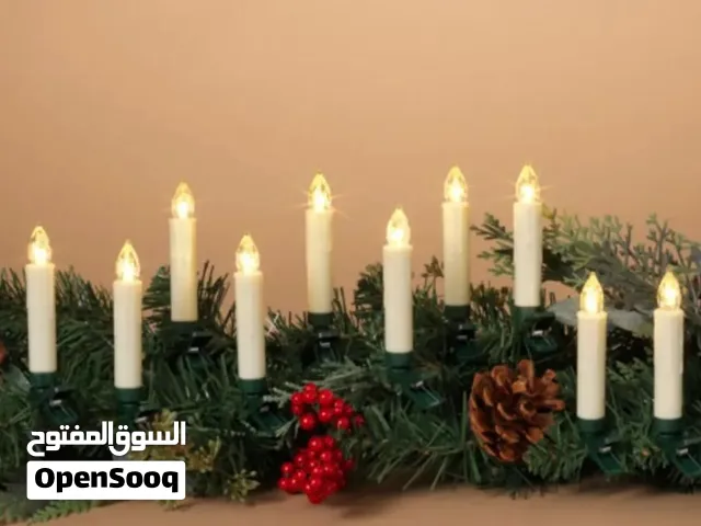 سيت شموع عالباتري عدد 18جدد لوك مشتغله علفحص فقط