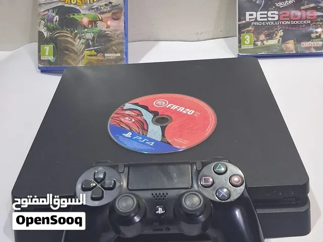 بلاي ستيشن 4 slim مع 3 CD