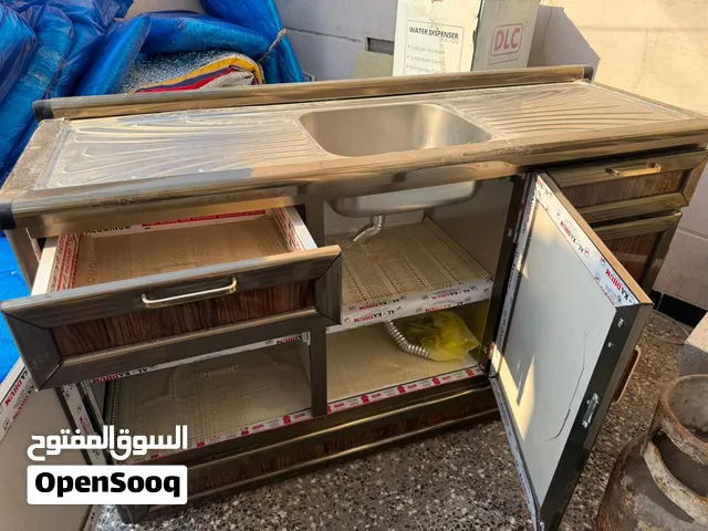 سنك دبل حناح مع كاونتر المنيوم