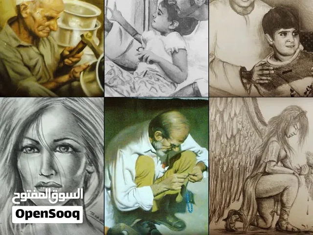 رسام لوحات واعلانات