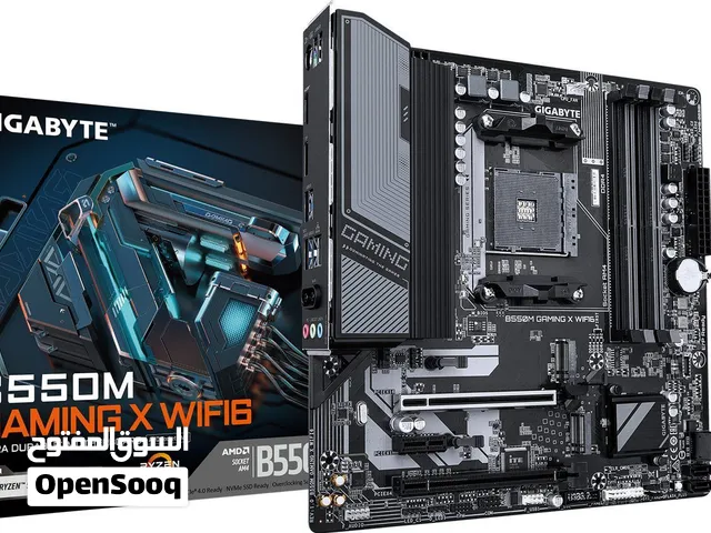 مطلوب لوحة B550 AMD4 DDR4