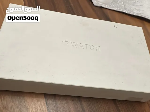 ساعة  الترا الاصدار الاول بطارية 89 مع جميع المرفقات الاصلية + حماية نانو اصلي للشاشة